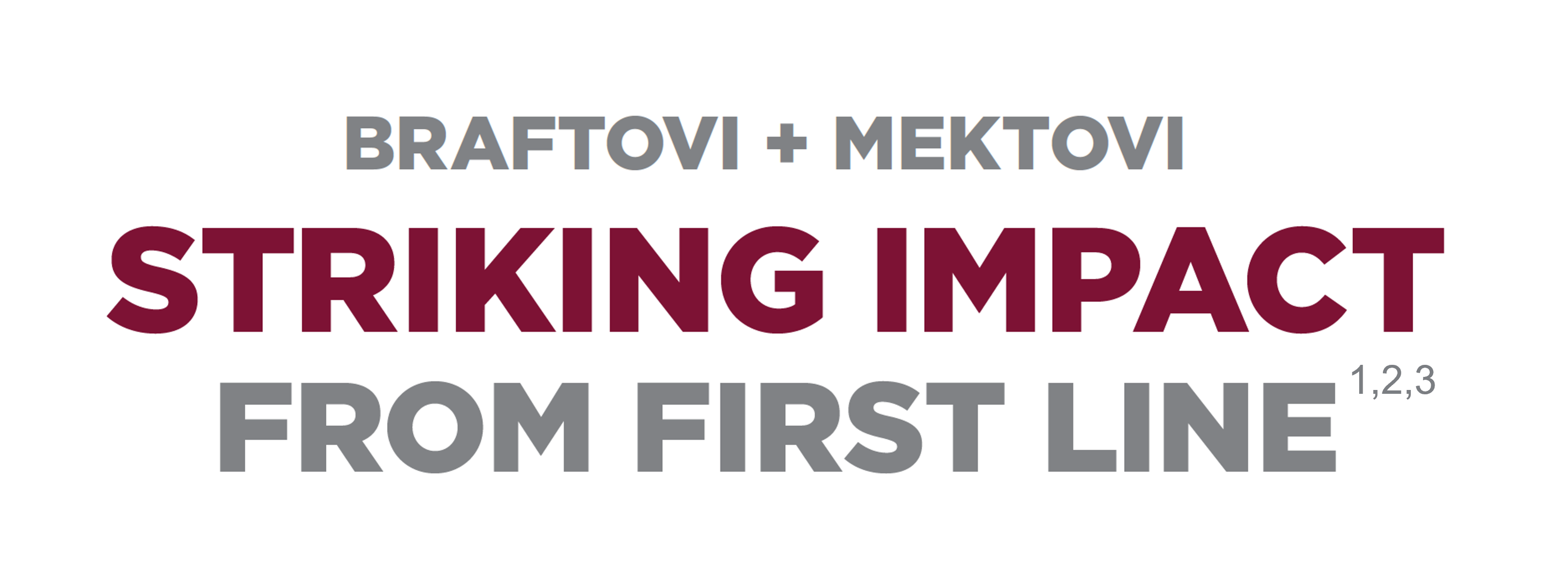 BRAFTOVI+MEKTOVI: Striking impact from first line