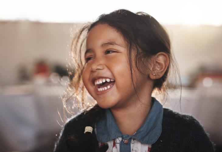 Laughing children